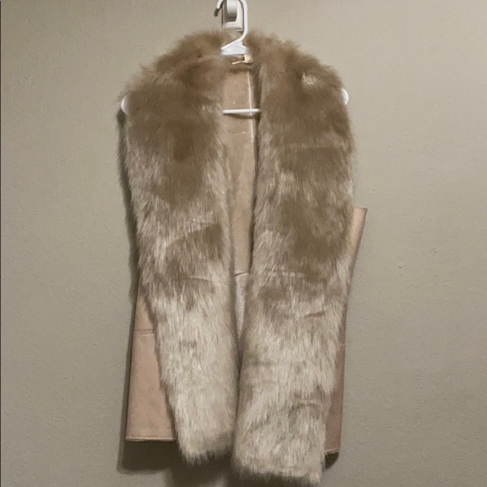 Pink Fur vest